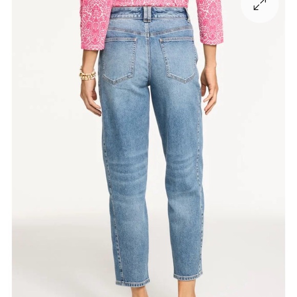 Talbots Denim - Talbots Women Relaxed Barrel Jeans Size 16 Carlina Wash Denim😍